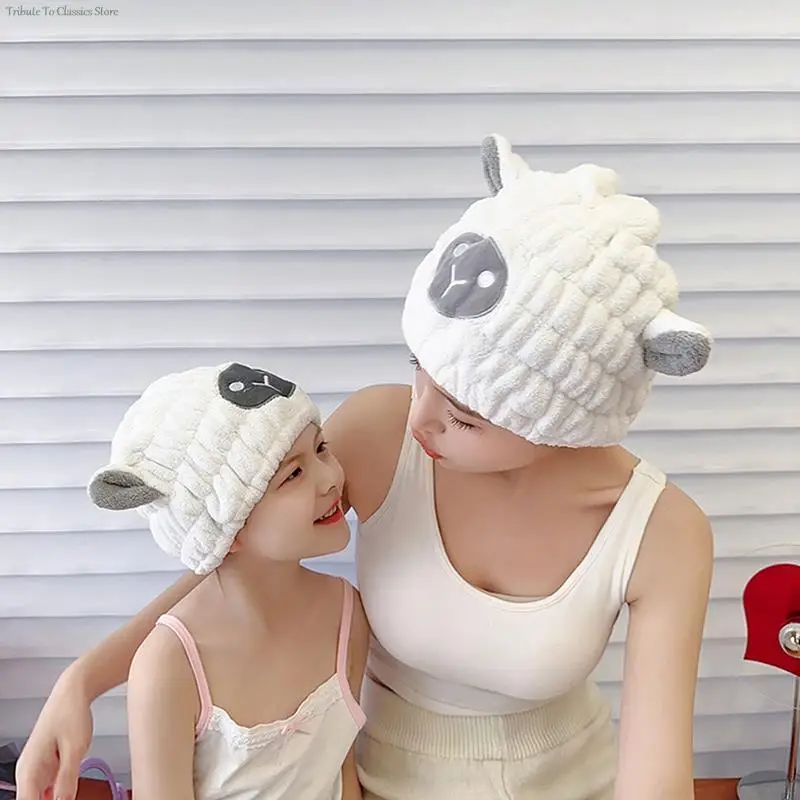 1pc Cartoon Cute Shower Cap Microfiber Hair Turban Quickly Dry Hair Hat Wrapped Towel Soft Bathing Shower Cap Bathroom Cap
1pc Cartoon Cute Shower Cap Microfiber Hair Turban Quickly Dry Hair Hat Wrapped Towel Soft Bathing Shower Cap Bathroom Cap