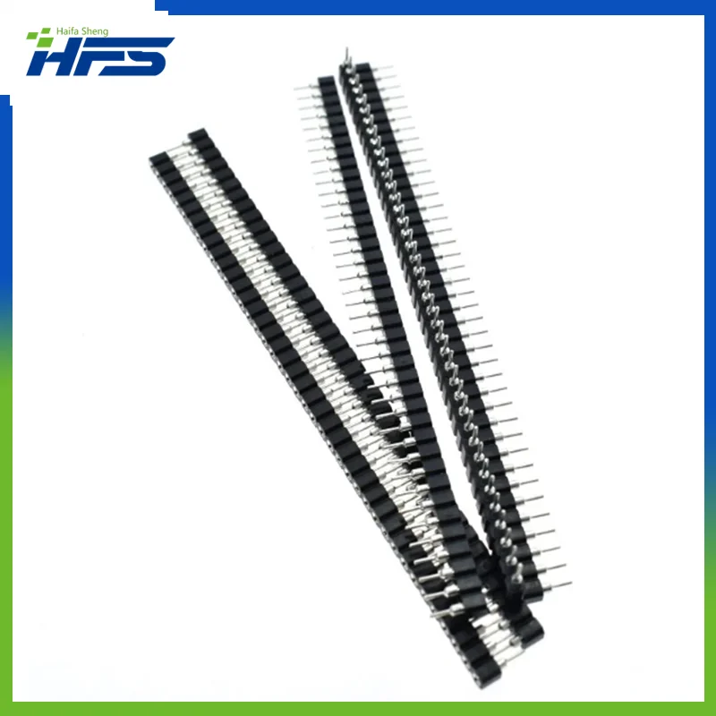 10PCS 2.54mm Pin Header Female Single Row 40 Pin 2.54mm Round Pin Connector 1x40 
10PCS 2.54mm Pin Header Female Single Row 40 Pin 2.54mm Round Pin Connector 1x40