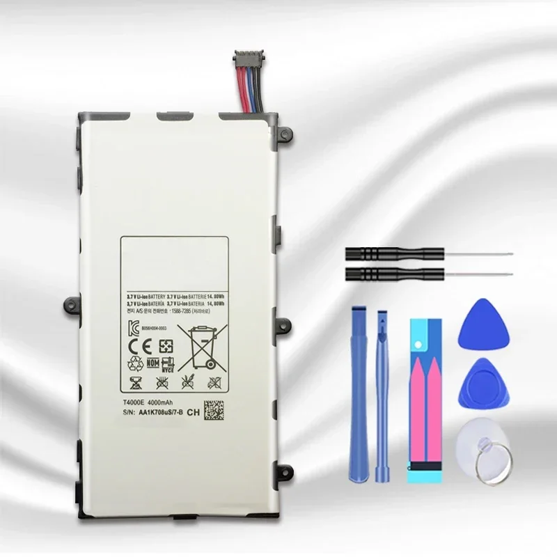 KiKiss-Сменный аккумулятор для Samsung Galaxy Tab 3 7,0 SM, T210, T211, T215, GT, P3200, SM-T210, T217, 4000 мАч, T4000E
KiKiss-Сменный аккумулятор для Samsung Galaxy Tab 3 7,0 SM, T210, T211, T215, GT, P3200, SM-T210, T217, 4000 мАч, T4000E