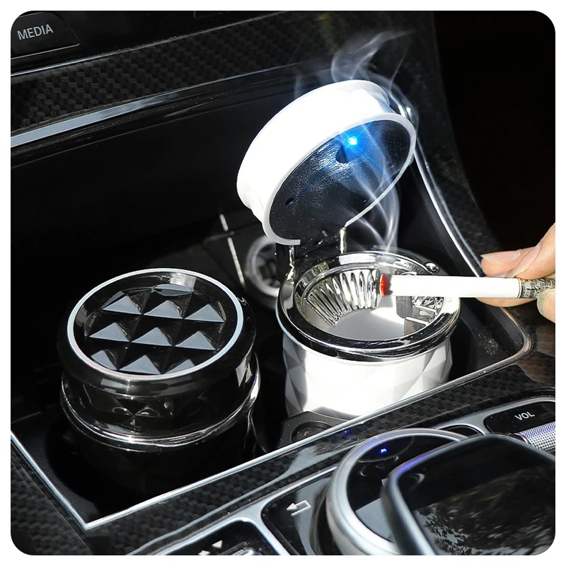 Universal Car Cigarette Ashtray Cup With LED Light Alloy Ash Tray Aluminum Cup Smokeless Detachable Vehicle Ashtray Holder
Universal Car Cigarette Ashtray Cup With LED Light Alloy Ash Tray Aluminum Cup Smokeless Detachable Vehicle Ashtray Holder
