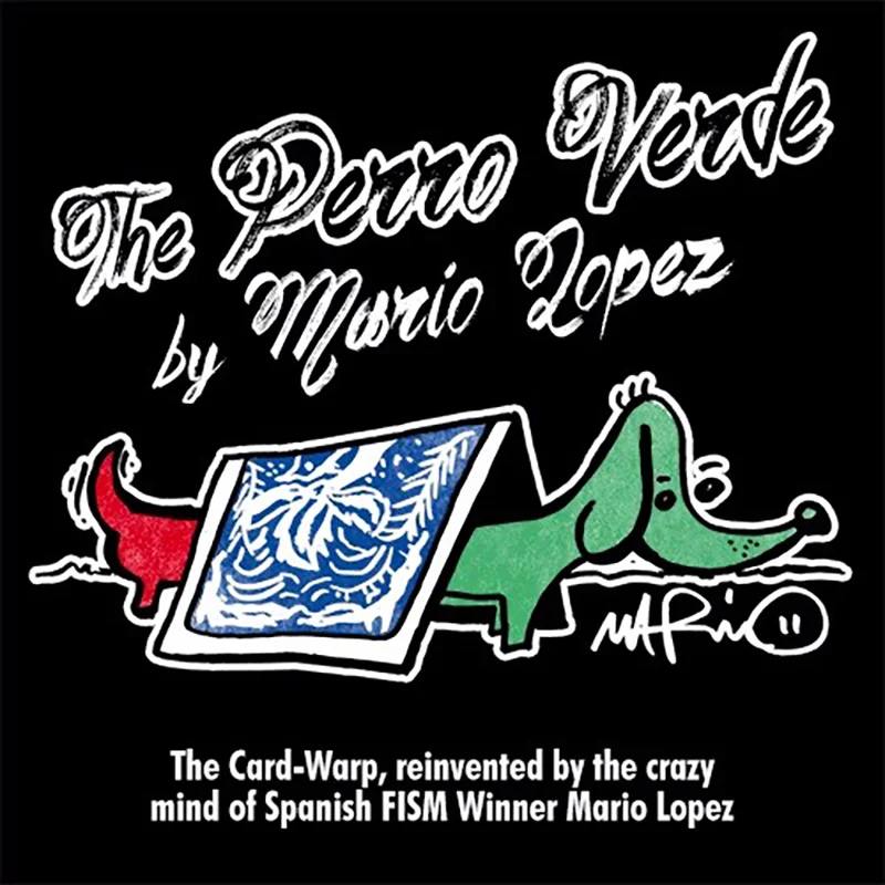 Perro Verde by Mario Lopez Magic Tricks Close up Street Illusions Gimmicks Prop Mentalism Poker Card-Warp and Color Change Magia
Perro Verde by Mario Lopez Magic Tricks Close up Street Illusions Gimmicks Prop Mentalism Poker Card-Warp and Color Change Magia