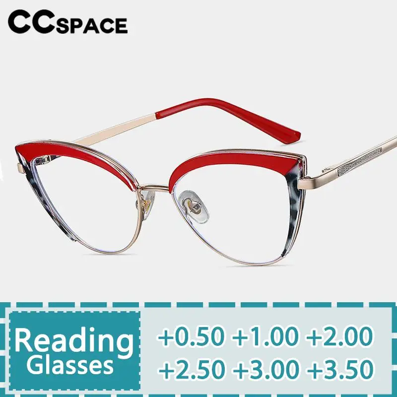 R57526 Retro Cat Eye Reading Glasses Women Comfortable Spring Hinge Presbyopia Eyeglasses Diopter +50+100+150+200+250+300+350
R57526 Retro Cat Eye Reading Glasses Women Comfortable Spring Hinge Presbyopia Eyeglasses Diopter +50+100+150+200+250+300+350