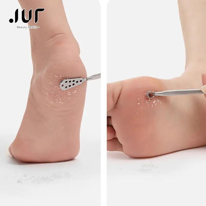 Professional Double Side Foot Scraper Stainless Steel Foot Care Pedicure Scraper Portable Exfoliating Tools
Professional Double Side Foot Scraper Stainless Steel Foot Care Pedicure Scraper Portable Exfoliating Tools
