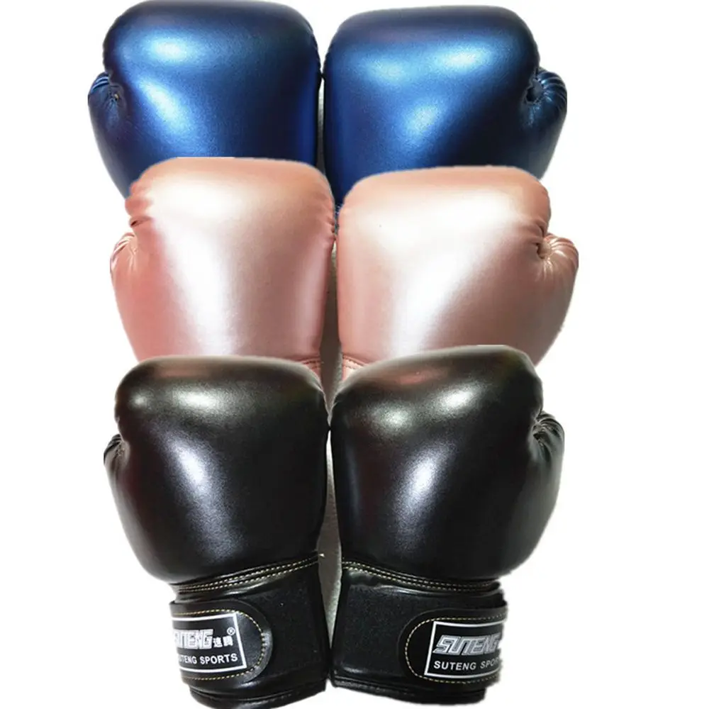 

Wear Supplies PU Leather Sports Mittens Boxing Pads Fighting Gloves Training Sparring Gloves Kids Boxing Gloves Junior Mitts