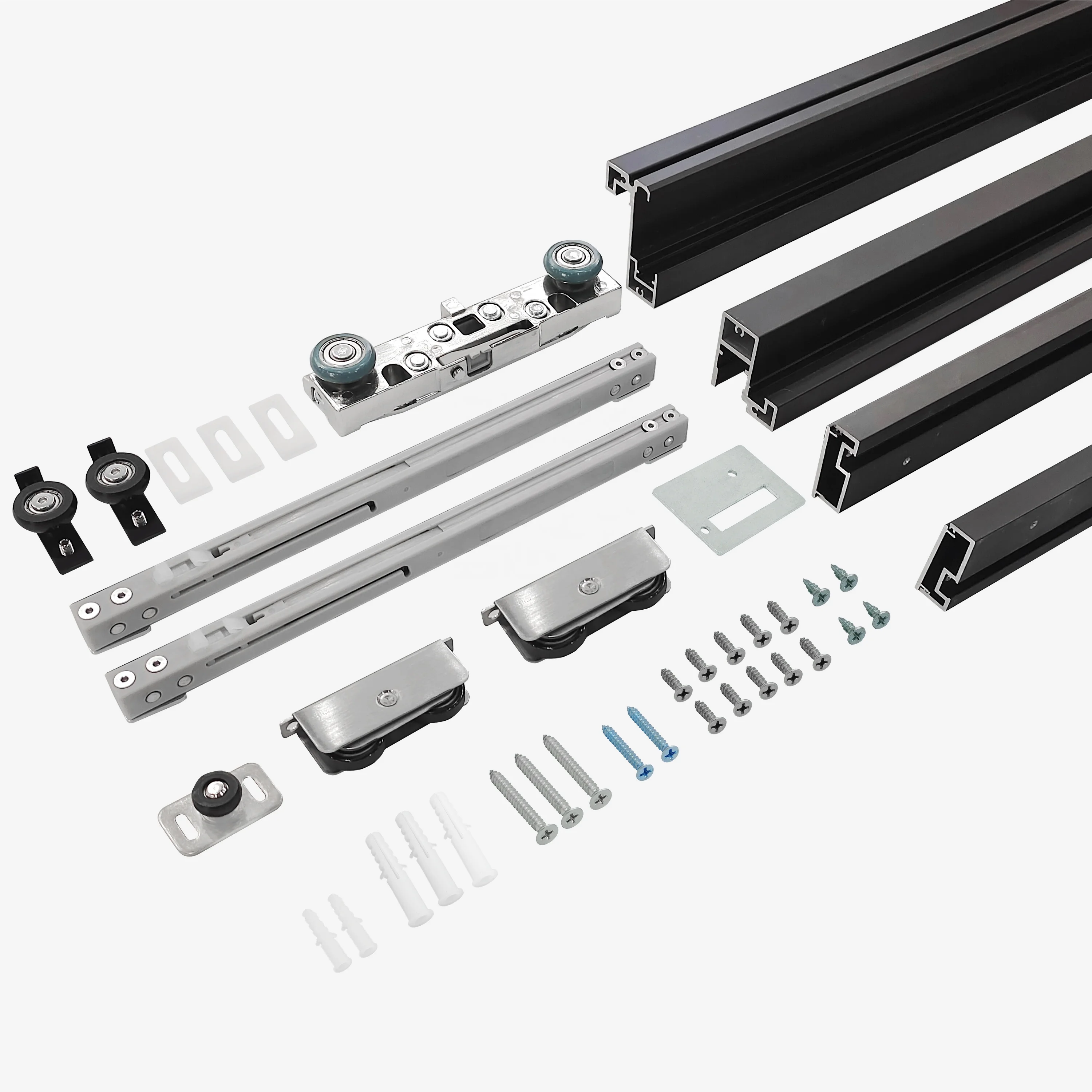 Modern magic golden soft closing sliding door system with completely concealed hardware
Modern magic golden soft closing sliding door system with completely concealed hardware