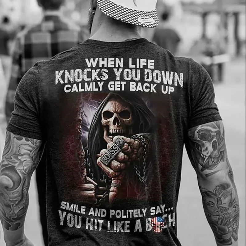 Summer New Skull T Shirt For Men 3d Print Retro T-shirts Vintage Short-sleeved Casual Oversized Unisex Tops Round Neck Male Tees
Summer New Skull T Shirt For Men 3d Print Retro T-shirts Vintage Short-sleeved Casual Oversized Unisex Tops Round Neck Male Tees