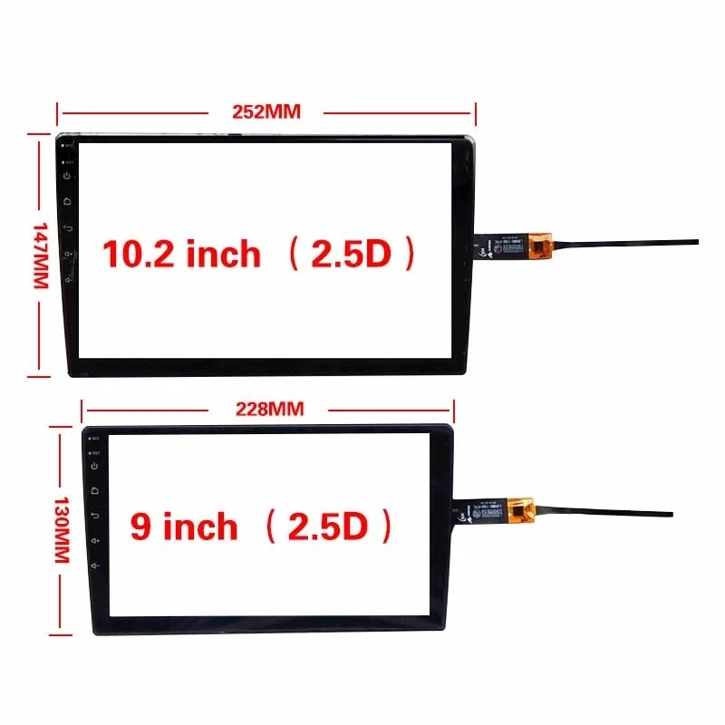 New 2.5D 9 10.2 INCH Touch For Junsun V1 Pro Android 9.0 Car Radio Multimedia Player Navigation GPS Touch Screen Panel Glass
New 2.5D 9 10.2 INCH Touch For Junsun V1 Pro Android 9.0 Car Radio Multimedia Player Navigation GPS Touch Screen Panel Glass