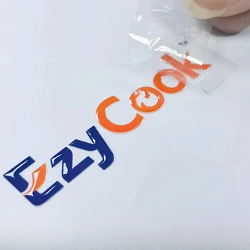 50PCS 전사 스티커 3D 맞춤형 스티커 로고 개인화된 스티커 웨딩 라벨 방수 UV DTF 생일 파티 컵 병