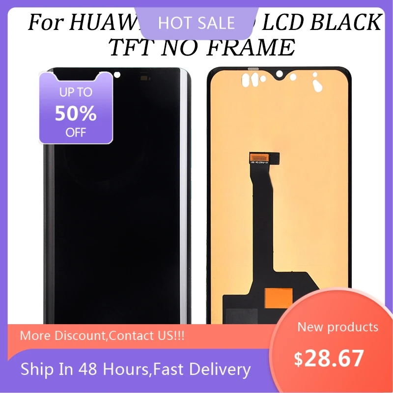 

6.47 Inch Display For Huawei P30 Pro Lcd Touch Screen Digitizer Assembly VOG-L04 L09 L29 Without Frame Free Shipping