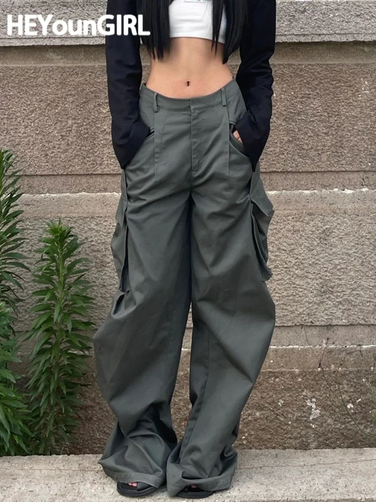 Korean Fashion Wide Leg Pants Ruched Casual Patchwork Pockets Vintage Sweatpant Harajuku 2022 Loose Joggers Trousers 
Korean Fashion Wide Leg Pants Ruched Casual Patchwork Pockets Vintage Sweatpant Harajuku 2022 Loose Joggers Trousers