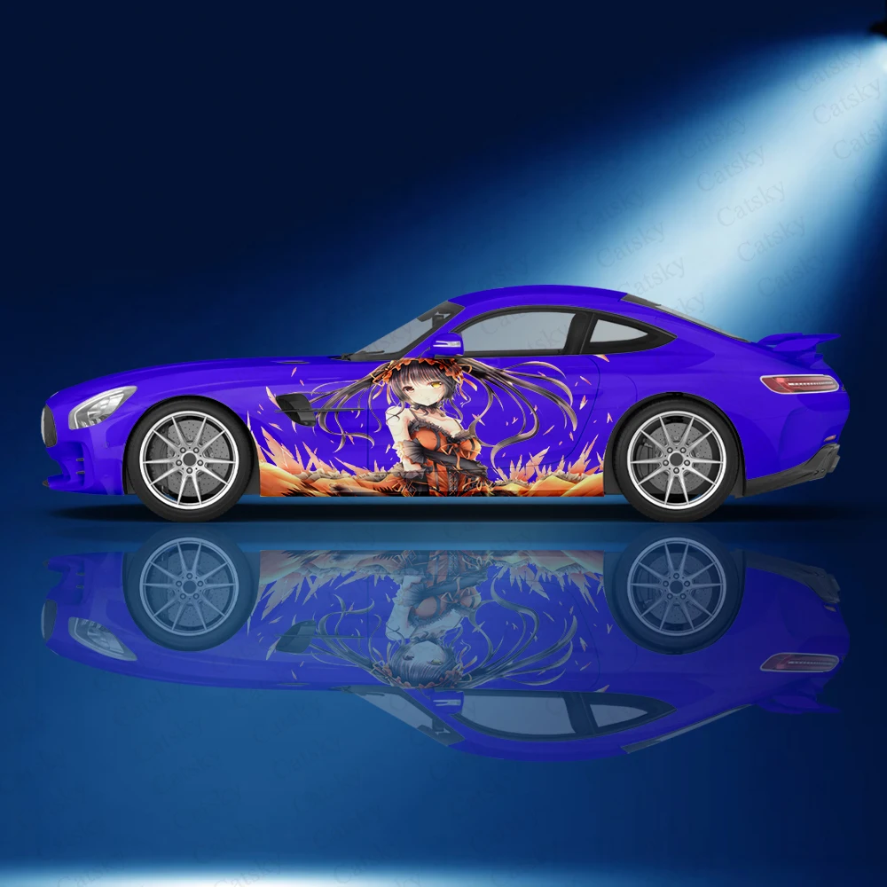 Kurumi Tokisaki anime girl Car side graphic modified racing car SUV vinyl sticker decal pattern custom car decal sticker
Kurumi Tokisaki anime girl Car side graphic modified racing car SUV vinyl sticker decal pattern custom car decal sticker