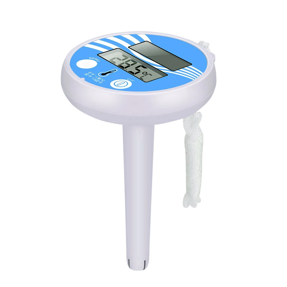 new smart Pool Solar Floating Water Thermometer Solar Powered Monitor 0°C~50°C Swimming Pool Bath Water Spa Instruments Tool
new smart Pool Solar Floating Water Thermometer Solar Powered Monitor 0°C~50°C Swimming Pool Bath Water Spa Instruments Tool