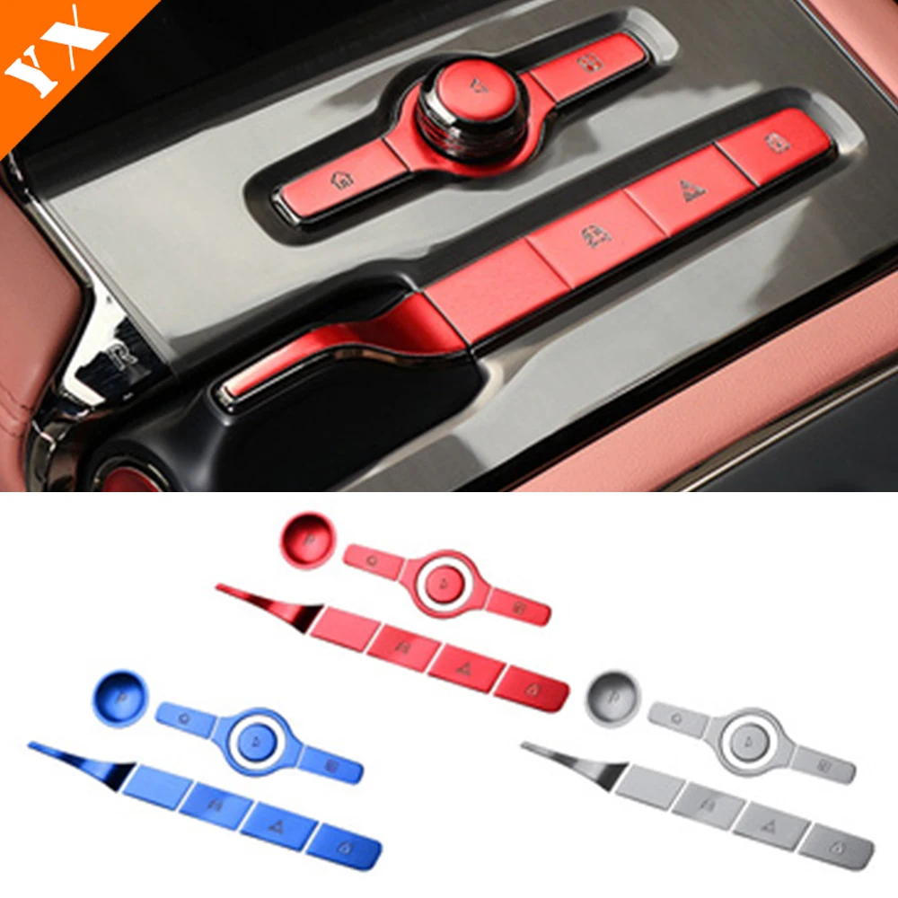 Aluminum Silver Trim Car Central Console Gear Shift Panel Switch Button Sticker Cover For Nio ES8 EC6 ES6 2018-2020 Accessories
Aluminum Silver Trim Car Central Console Gear Shift Panel Switch Button Sticker Cover For Nio ES8 EC6 ES6 2018-2020 Accessories