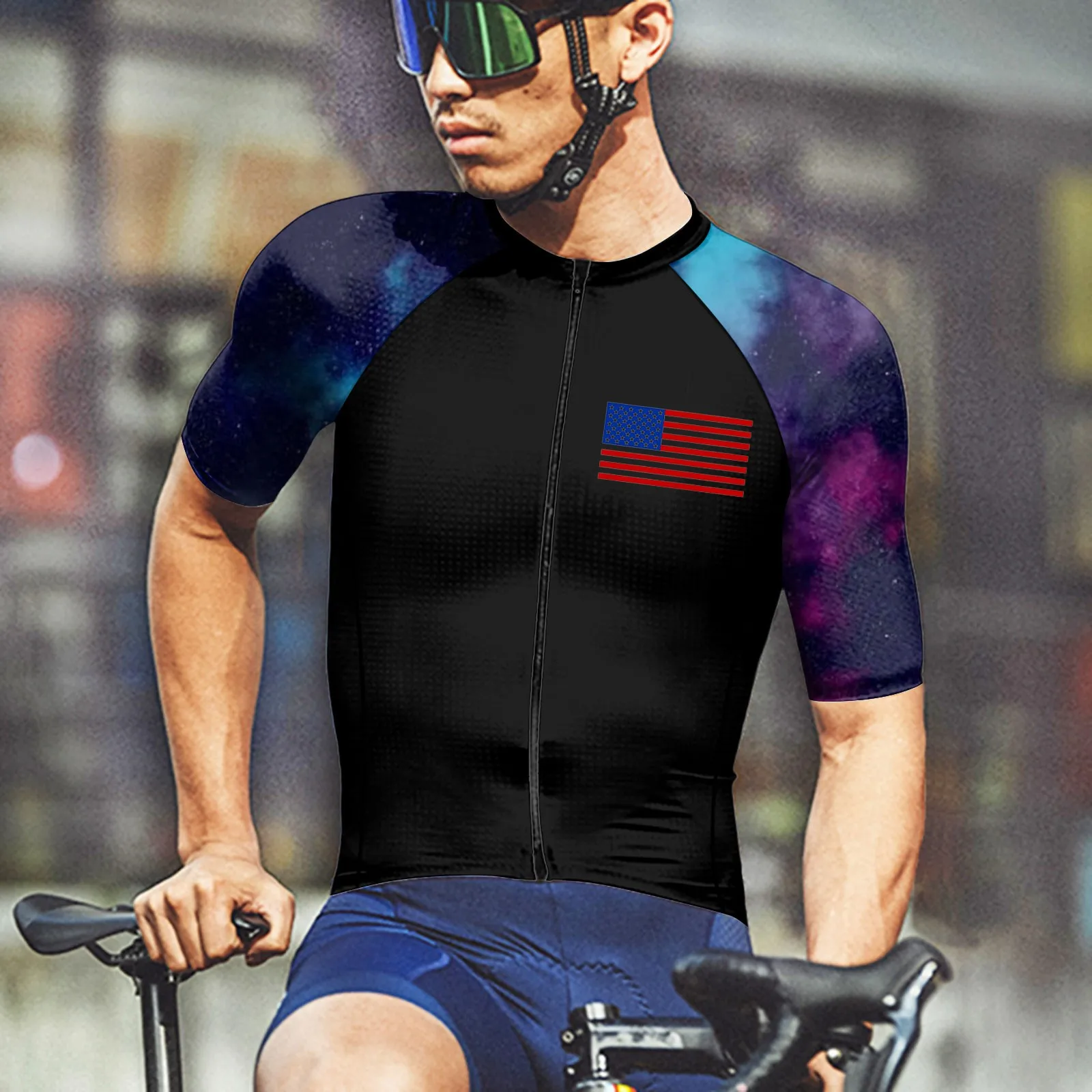 Summer Mens Leisure Sports Cycling Clothes Fashion 3D Independence Day Short Sleeved Round Neck Men Street Vintage handsome
Summer Mens Leisure Sports Cycling Clothes Fashion 3D Independence Day Short Sleeved Round Neck Men Street Vintage handsome