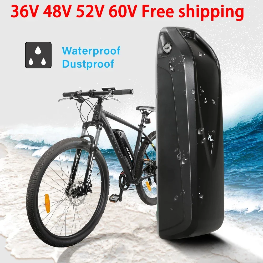 Original 48V Battery 48V 20AH 52V ebike Battery 36V Hailong Max 40A BMS 350W 500W 750W 1000W 1500W 18650 Cell BBS02 BBS03 BBSHD
Original 48V Battery 48V 20AH 52V ebike Battery 36V Hailong Max 40A BMS 350W 500W 750W 1000W 1500W 18650 Cell BBS02 BBS03 BBSHD