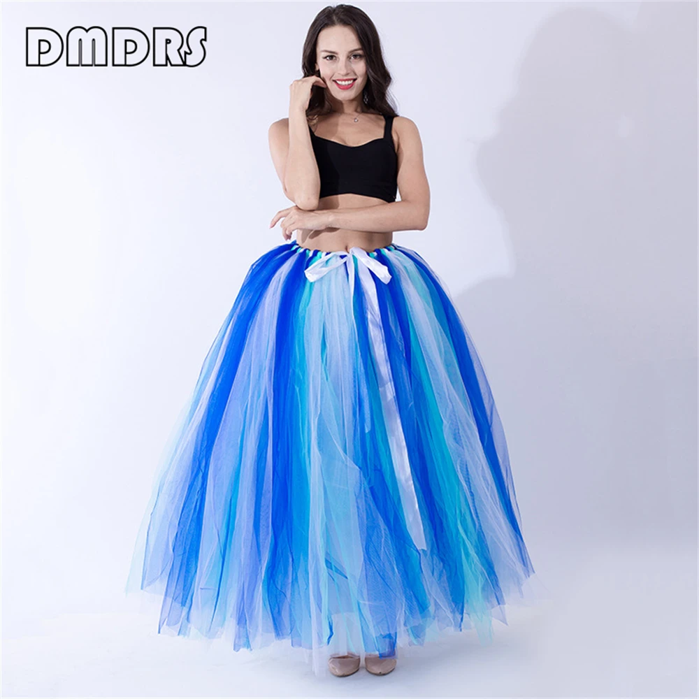 

Multi Layers Fluffy Prom Dress Party Train Lace-Up Waist Ball Gown Tutu Skirt For Women Many Colors Over Skirt Plus Size Tiered
