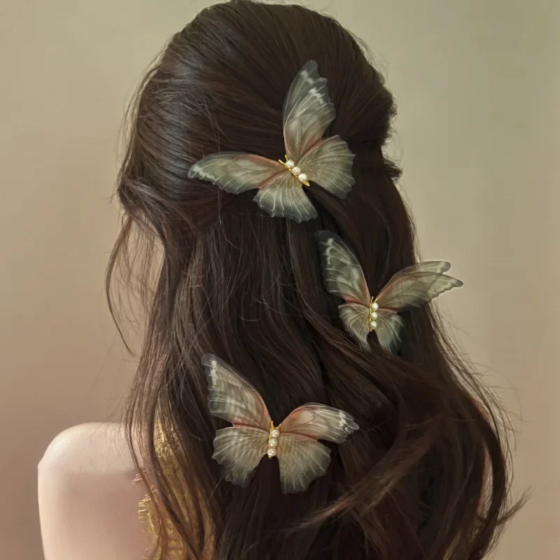 2pcs Imitation Pearl Butterfly Hairpins for Women 2024 New Fashionable Women's Hair Jewelry
2pcs Imitation Pearl Butterfly Hairpins for Women 2024 New Fashionable Women's Hair Jewelry