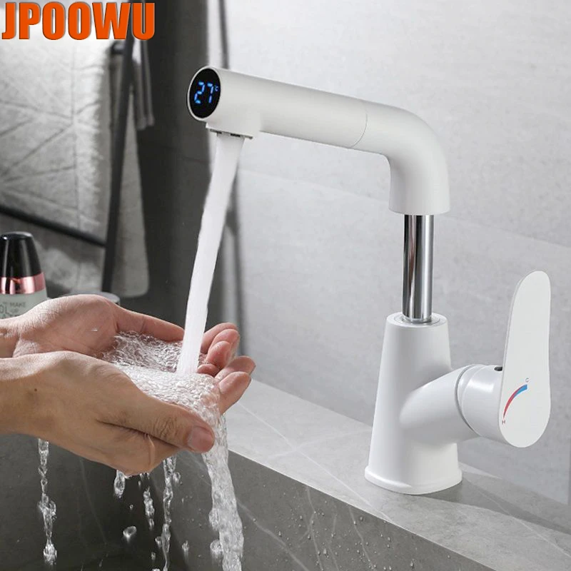 Pull Out Digital Faucet Bathroom Hot Cold Mixer LED Tap Sink Deck Mounted Copper Crane Wash Basin Flexible Modern Brass Faucets
Pull Out Digital Faucet Bathroom Hot Cold Mixer LED Tap Sink Deck Mounted Copper Crane Wash Basin Flexible Modern Brass Faucets