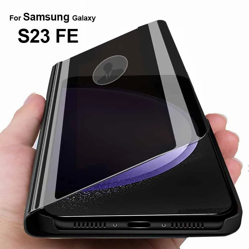 Умный зеркальный флип-чехол Samsun S23 FE, чехол для Samsung Galaxy S23 FE S23FE с подставкой 6,4 дюйма, магнитный Прозрачный чехол для телефона
Умный зеркальный флип-чехол Samsun S23 FE, чехол для Samsung Galaxy S23 FE S23FE с подставкой 6,4 дюйма, магнитный Прозрачный чехол для телефона