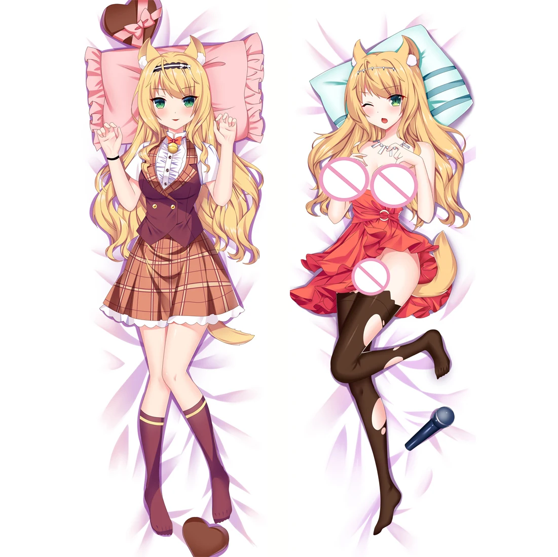 メイプル Maple 60*180CM 2WAY/Peachskin NEKOPARA Anime Dakimakura Double Sided Print Life-size Body Pillow Cover
メイプル Maple 60*180CM 2WAY/Peachskin NEKOPARA Anime Dakimakura Double Sided Print Life-size Body Pillow Cover