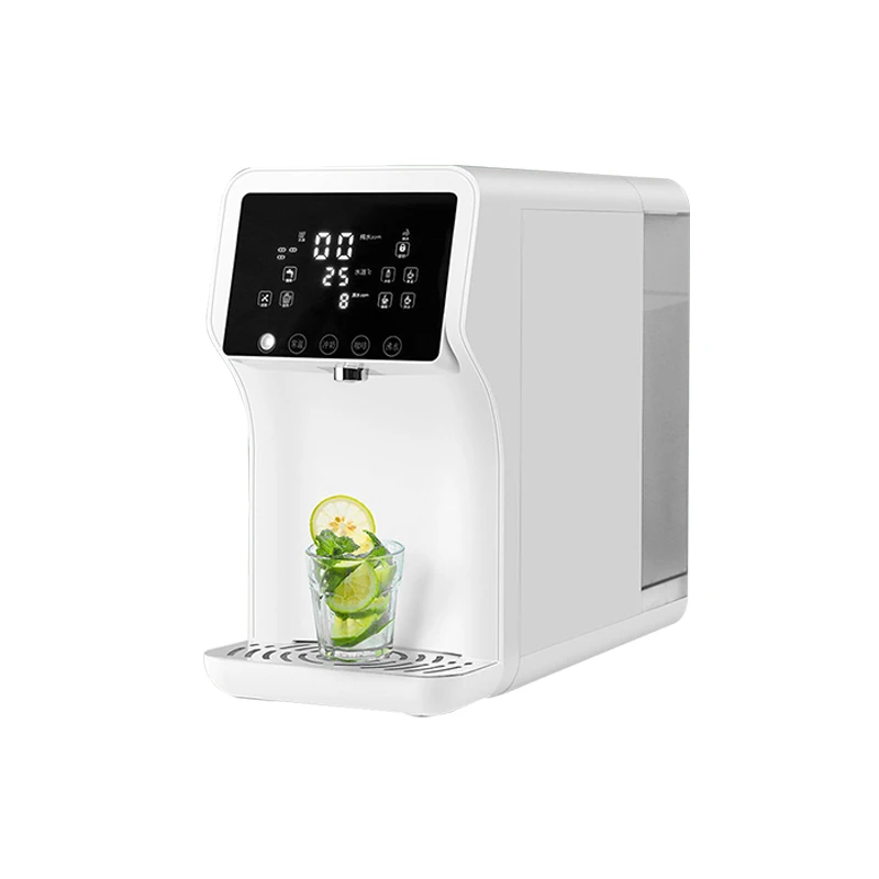 Intelligent Home Desktop Installation-free 5-stage Reverse Osmosis Heating RO System Countertop Water Purifier
Intelligent Home Desktop Installation-free 5-stage Reverse Osmosis Heating RO System Countertop Water Purifier
