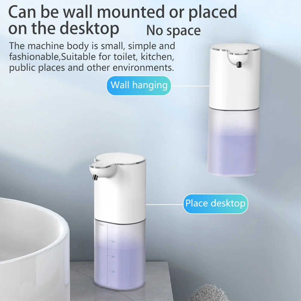 High Quality Soap Dispenser Bathroom Gadgets Foam Washing Intelligent Charging Smart Spray Type-C Port Wall Mounted
High Quality Soap Dispenser Bathroom Gadgets Foam Washing Intelligent Charging Smart Spray Type-C Port Wall Mounted