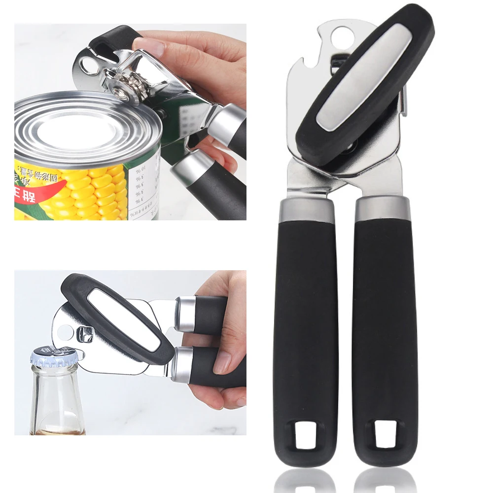 Stainless Steel Can Opener Cutter Easy Can Opener Safety Multifunctional Professional Can Opener Bottle Opener Manual Beer Grip
Stainless Steel Can Opener Cutter Easy Can Opener Safety Multifunctional Professional Can Opener Bottle Opener Manual Beer Grip