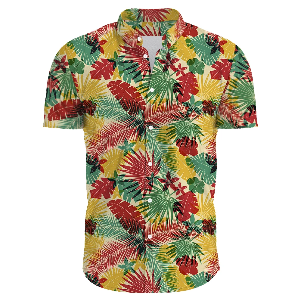 Festive Carnival Short Sleeve Hawaiian Shirt Men Summer Mens Hawaiian Shirts Casual Tropical Plants Print Beach Aloha Shirt Men
Festive Carnival Short Sleeve Hawaiian Shirt Men Summer Mens Hawaiian Shirts Casual Tropical Plants Print Beach Aloha Shirt Men