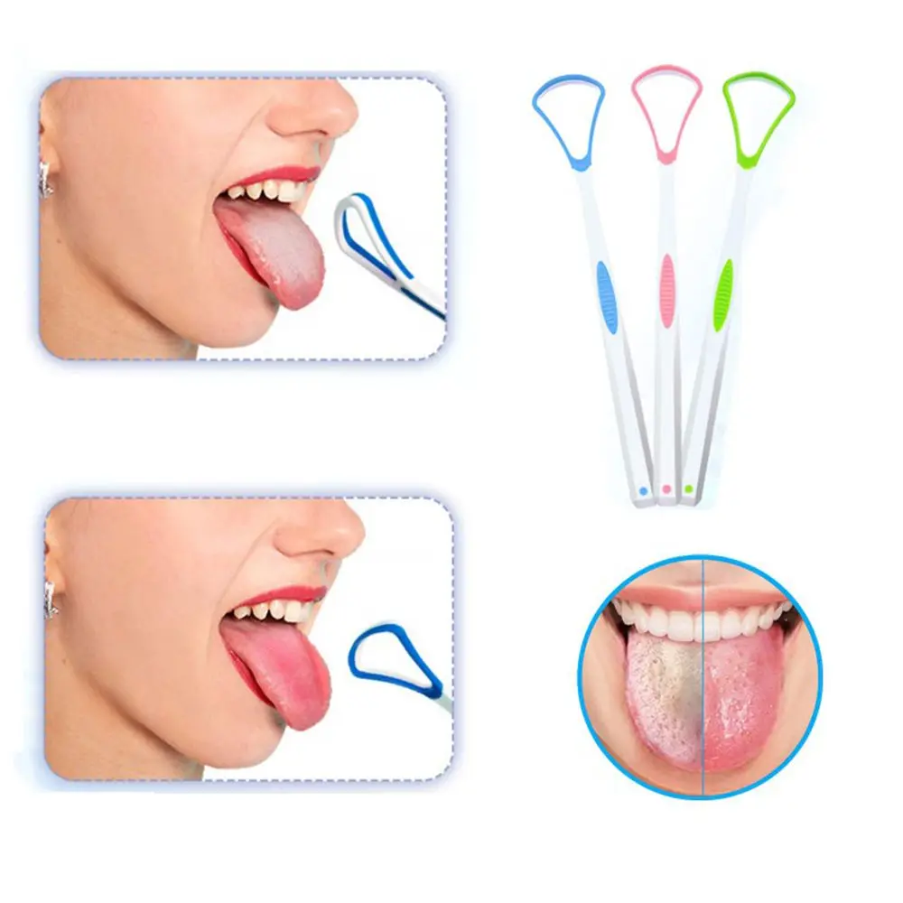 1pc Tongue Scraper Soft Silicone Tongue Brush Cleaning The Surface of Tongue Oral Cleaning Brushes Cleaner Fresh Breath Health
1pc Tongue Scraper Soft Silicone Tongue Brush Cleaning The Surface of Tongue Oral Cleaning Brushes Cleaner Fresh Breath Health