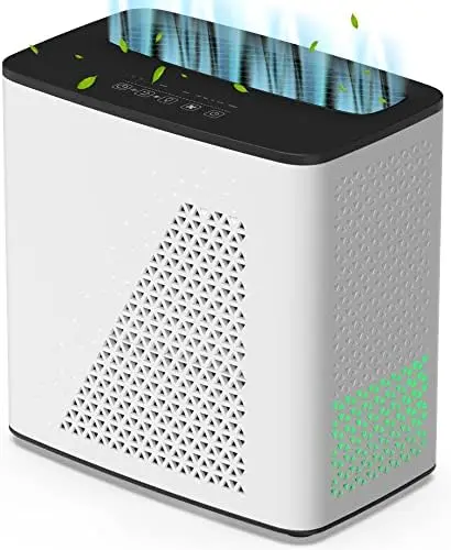 Purifier for Bedroom Home, Large Room Up to 547 Ft², H13 True HEPA Filter for Pets Hair, Wildfires, Smoke, Dander, Pollen, Quie 
Purifier for Bedroom Home, Large Room Up to 547 Ft², H13 True HEPA Filter for Pets Hair, Wildfires, Smoke, Dander, Pollen, Quie