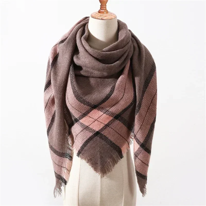 2022 Winter Scarf Women Knitted Plaid Warm Scarves Triangle Shawls Wrap Cashmere Female Pashmina Foulard Echarpe Bandana
2022 Winter Scarf Women Knitted Plaid Warm Scarves Triangle Shawls Wrap Cashmere Female Pashmina Foulard Echarpe Bandana