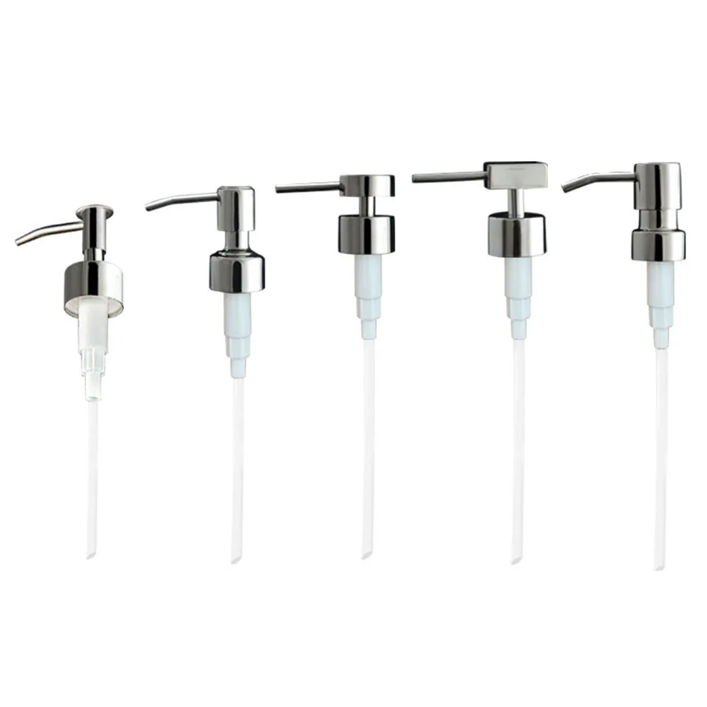 1PC Stainless Steel Liquid Soap Dispenser Head Hand Pump Bathroom Liquid Soap Dispenser Head Nozzle Suit For 25MM Bottle Mouth
1PC Stainless Steel Liquid Soap Dispenser Head Hand Pump Bathroom Liquid Soap Dispenser Head Nozzle Suit For 25MM Bottle Mouth