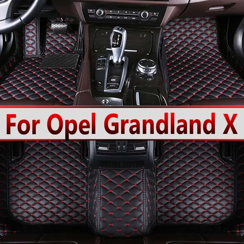 Напольный коврик для Opel Grandland X 2017 ~ 2022, коврик, противогрязный коврик, коврики для автомобиля, полный набор, автомобильные коврики, автомобильные аксессуары
Напольный коврик для Opel Grandland X 2017 ~ 2022, коврик, противогрязный коврик, коврики для автомобиля, полный набор, автомобильные коврики, автомобильные аксессуары