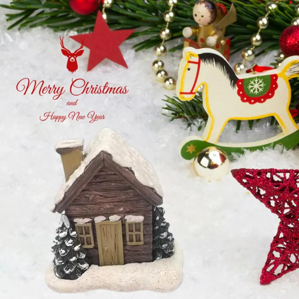 Resin Log Cabin Incense Burner Creative Christmas Cottage Incense Burner Aromatherapy Home Decor Sandalwood Furnace Diffuse U4K3
Resin Log Cabin Incense Burner Creative Christmas Cottage Incense Burner Aromatherapy Home Decor Sandalwood Furnace Diffuse U4K3