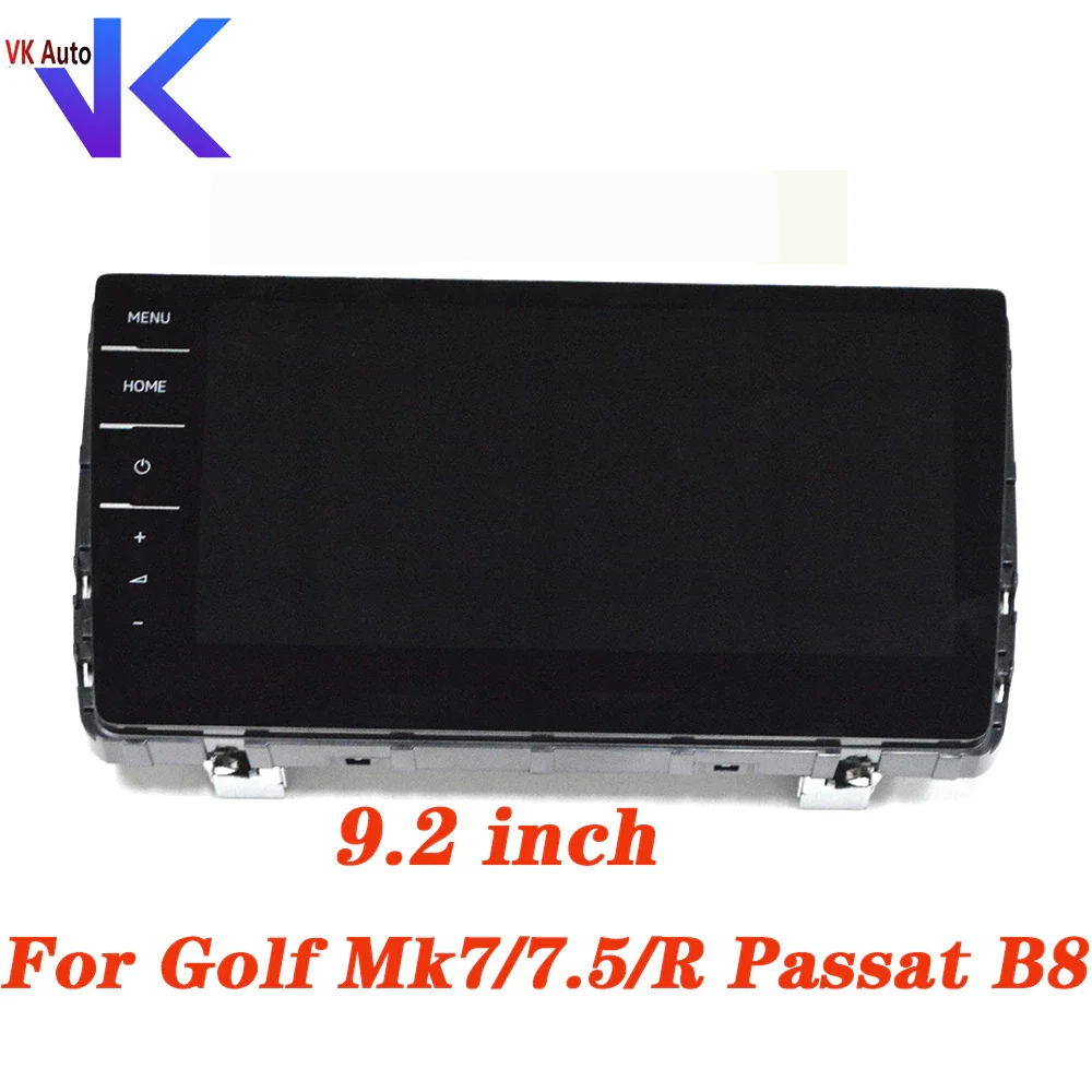 

9.2 inch glass screen assembly For Golf MK7/7.5/R Passat B8 Tiguan MK2 multimedia screen assembly 5G6 919 606 A D 5G6919606D