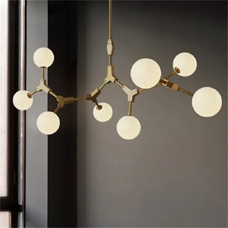 

Tree Branch Chandeliers Modern Gold Chandelier For Living Room Bedroom G9 Pendant Lamps Fixtures Led Lustres Indoor Lighting