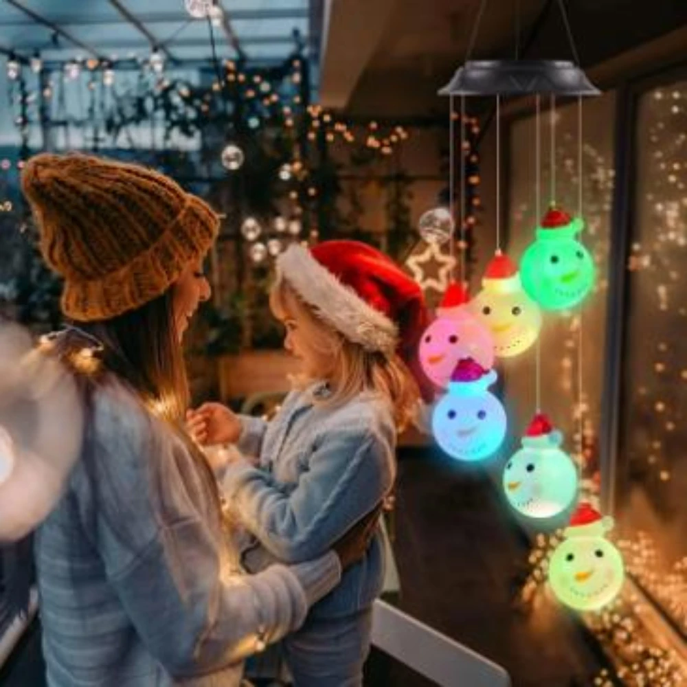 Solar Snowman Wind Chime Light Color Changing Snowman Solar Light Wind Chime Outdoor Waterproof For Home Garden Christmas
Solar Snowman Wind Chime Light Color Changing Snowman Solar Light Wind Chime Outdoor Waterproof For Home Garden Christmas