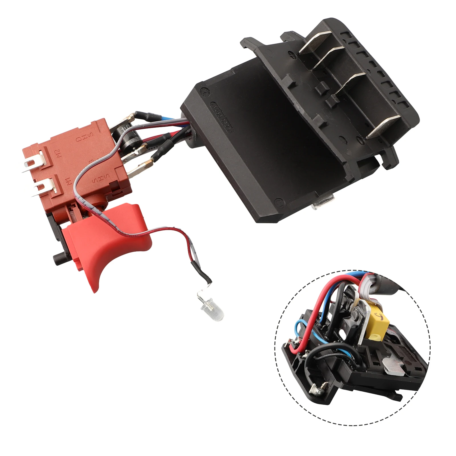 Electronic Module Switch Part Number 1607233480 For GDR18V-LI GDS18V-LI IWH181 GDX18V-LI GDR GDS GDX 18V-LI Cordless Wrench
Electronic Module Switch Part Number 1607233480 For GDR18V-LI GDS18V-LI IWH181 GDX18V-LI GDR GDS GDX 18V-LI Cordless Wrench