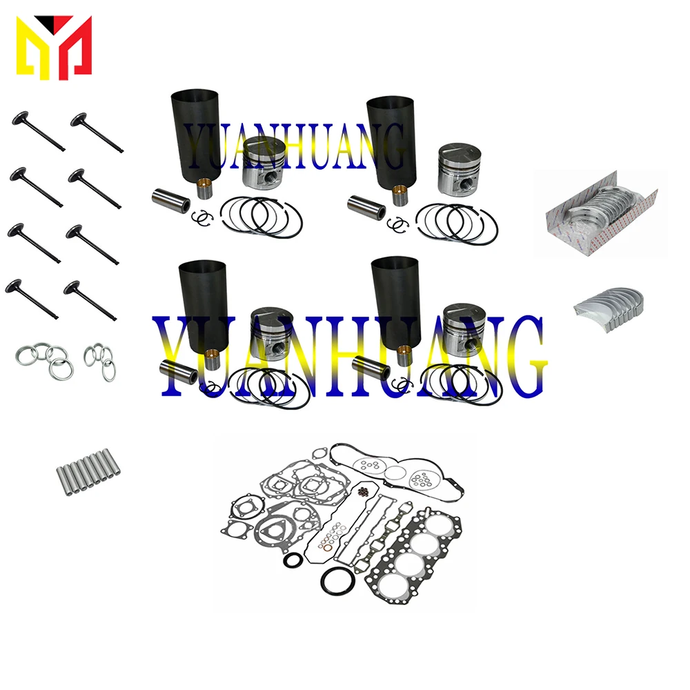 S4Q2 Engine Rebuild Kit With Valve Overhual Repair Gasket Set For Mitsubishi Diesel Liner Piston Ring Bearing
S4Q2 Engine Rebuild Kit With Valve Overhual Repair Gasket Set For Mitsubishi Diesel Liner Piston Ring Bearing