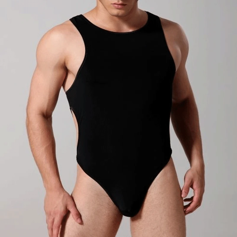 Summer Solid Color Thin Round Neck One-piece Underwear Men's Fun and Lively Buttoned Nightclub Dress Temptation Hollow-out Vest
Summer Solid Color Thin Round Neck One-piece Underwear Men's Fun and Lively Buttoned Nightclub Dress Temptation Hollow-out Vest