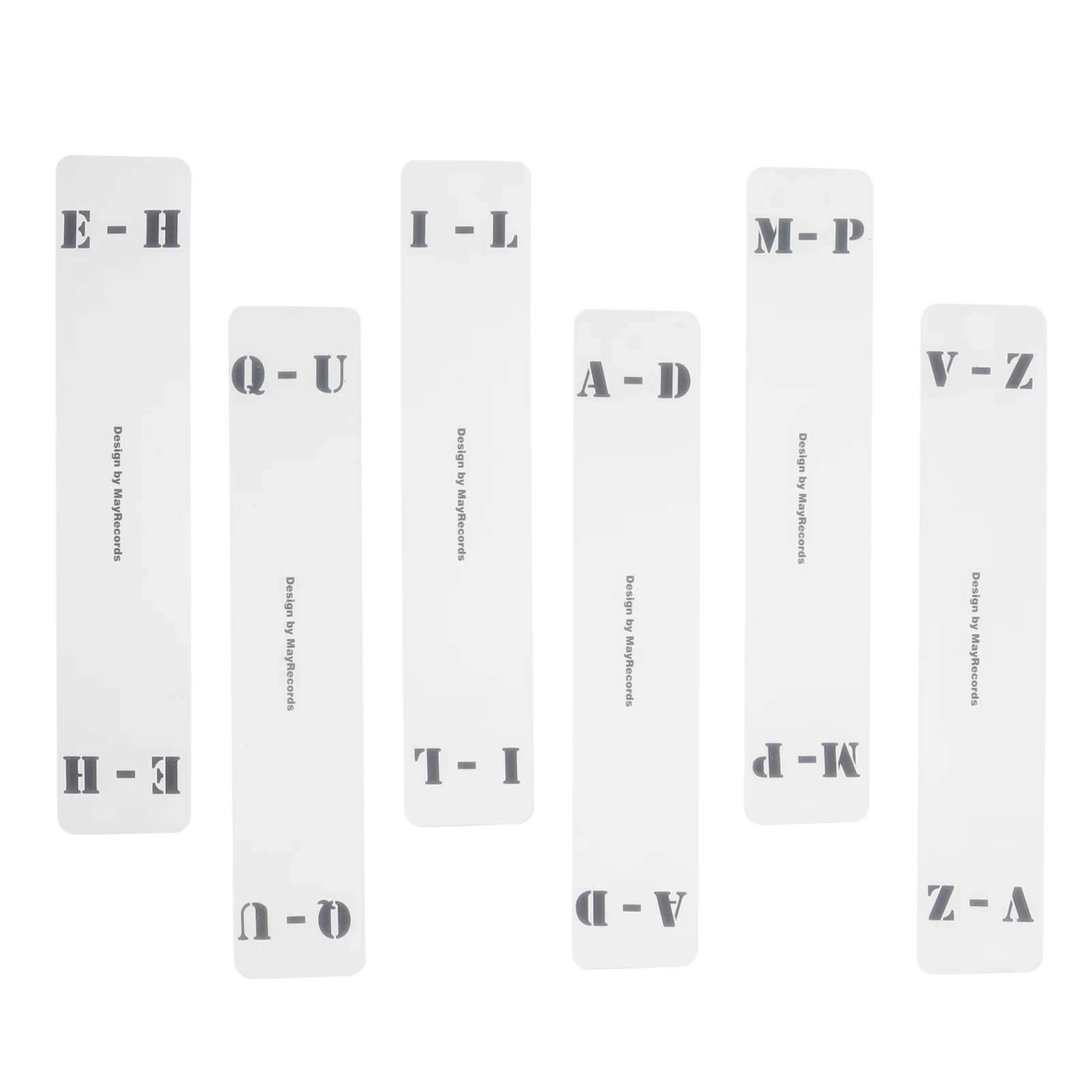 Record Sorting Card Horizontal Label Index for CD Organizer Classification Dividers
Record Sorting Card Horizontal Label Index for CD Organizer Classification Dividers