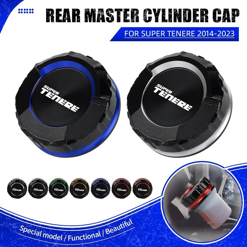 Motorcycle Rear Brake Fluid Cylinder Master Reservoir Cover Oil Cap Accessories FOR YAMAHA SUPER TENERE 2014-2020-2021-2022-2023
Motorcycle Rear Brake Fluid Cylinder Master Reservoir Cover Oil Cap Accessories FOR YAMAHA SUPER TENERE 2014-2020-2021-2022-2023