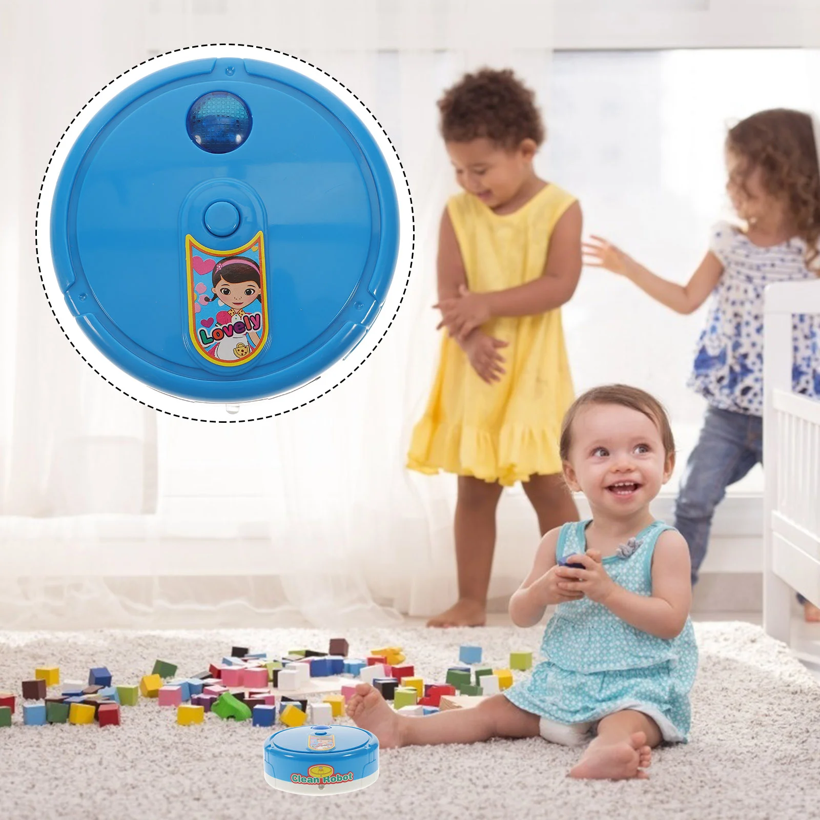 Electric Cleaning Robot Toy Mini Vacuum Cleaner Sweeping Machine Children Pretend Play Appliance Educational Toys Gifts
Electric Cleaning Robot Toy Mini Vacuum Cleaner Sweeping Machine Children Pretend Play Appliance Educational Toys Gifts