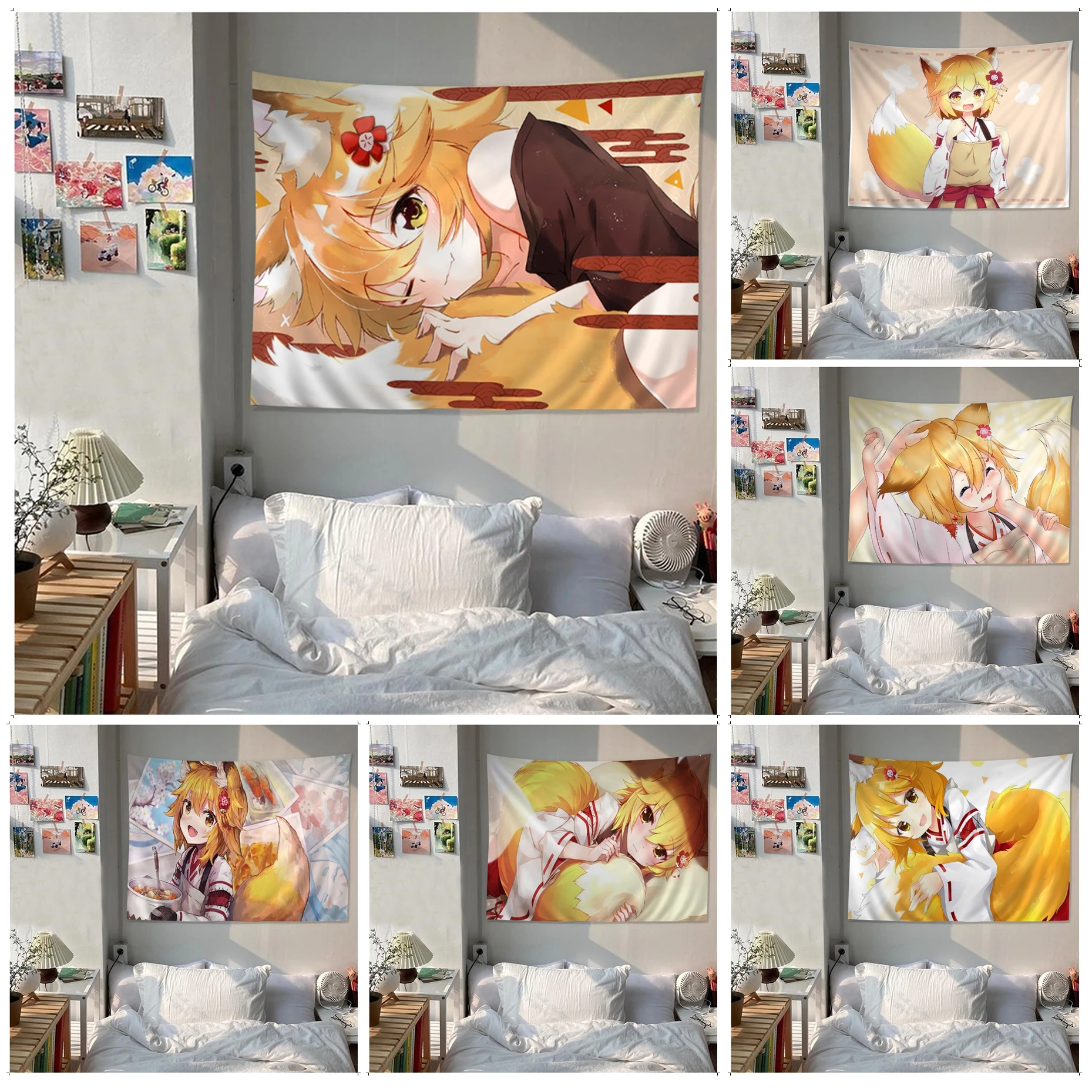 The Helpful Fox Senko-san Wall Tapestry Bohemian Wall Tapestries Mandala Art Home Decor
The Helpful Fox Senko-san Wall Tapestry Bohemian Wall Tapestries Mandala Art Home Decor