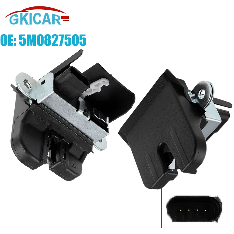 

5M0827505 Rear Tail Gate Latch Lock 1P0827505D 5P5827505A 5P0827505C For VW MK5 Golf GTI Tiguan SEAT Leon