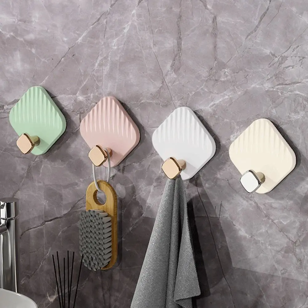 4Pcs Wall Mounted Wall Hook Light luxury Self Adhesive Hanging Bathroom Hooks Square Transparent Towel Rack Coat Hanger
4Pcs Wall Mounted Wall Hook Light luxury Self Adhesive Hanging Bathroom Hooks Square Transparent Towel Rack Coat Hanger