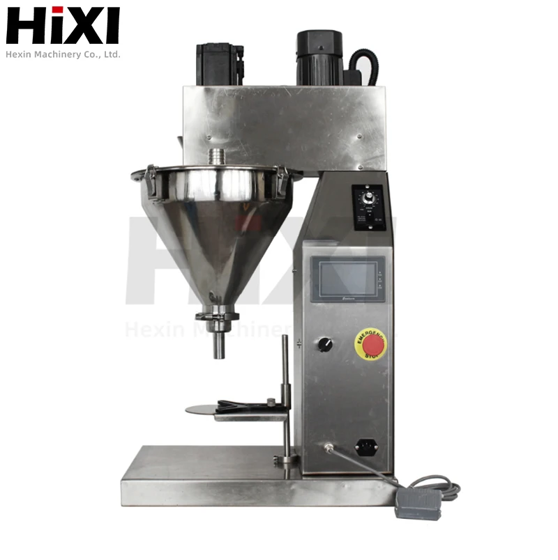 

1-3000g Screw Auger Filler Powder Filling Machine Desktop Electric Spice Matcha Milk Weighting Filling Machine