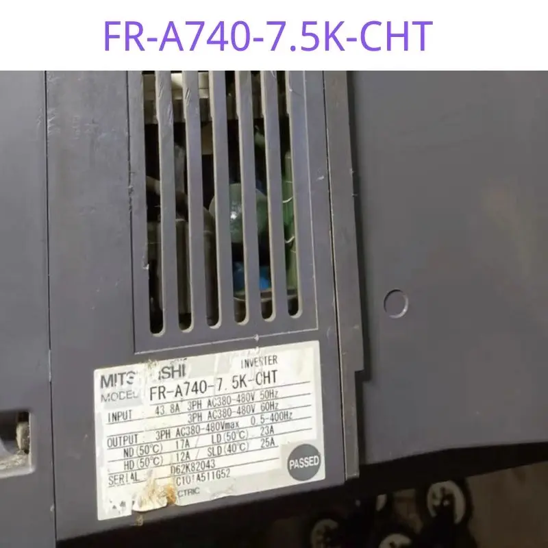 

FR-A740-7.5K-CHT FR A740 7.5K CHT Second-hand Inverter,Normal Function Tested OK