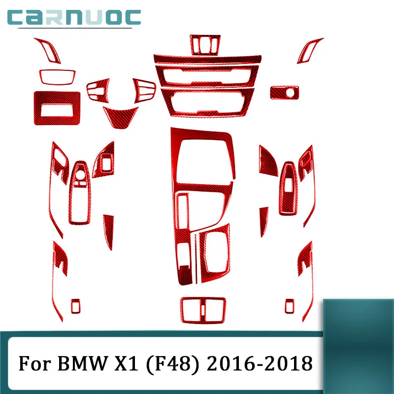 Carbon Fiber Red Various Parts Stickers For BMW X1 (F48) 2016 2017 2018 Car Interior Mouldings Decorative Accessories
Carbon Fiber Red Various Parts Stickers For BMW X1 (F48) 2016 2017 2018 Car Interior Mouldings Decorative Accessories