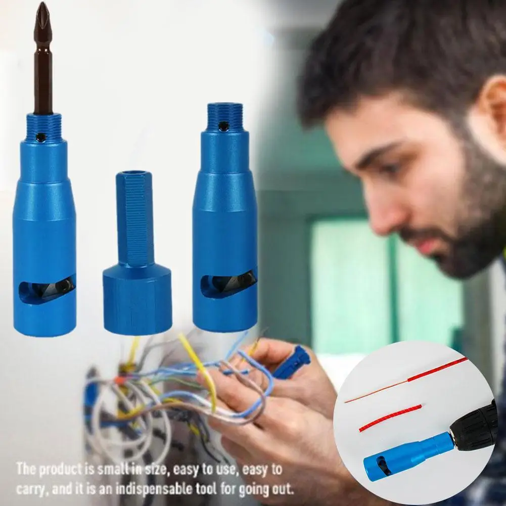 Wire Stripper Electrician Wire Stripper Quick Rotation Peeling Electric Wire Stripping Tool 2.5-4 Square Meters Universal
Wire Stripper Electrician Wire Stripper Quick Rotation Peeling Electric Wire Stripping Tool 2.5-4 Square Meters Universal